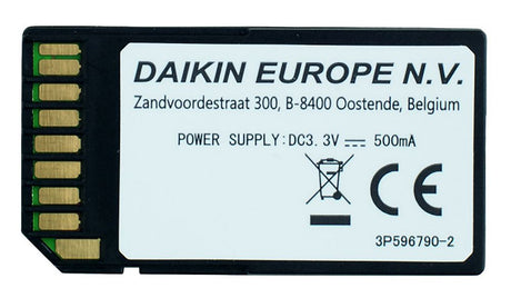 DAIKIN  WLAN SD-Karte zur Verbindung einer Wärmepumpe mit einem WLAN, BRP069A78
