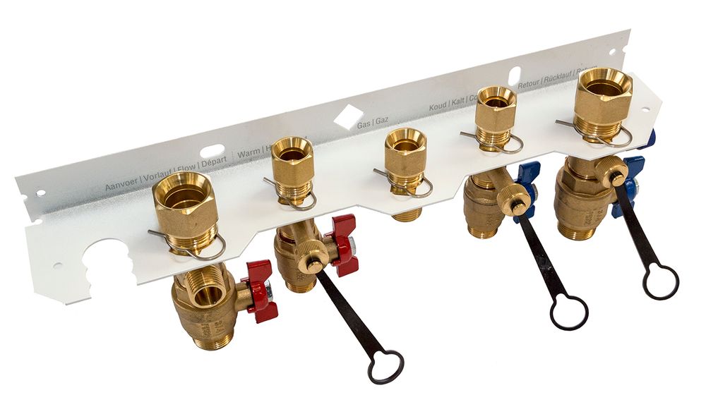 DAIKIN  Anschlussplatte für Gas-Wandgerät C Anschluss an bauseitiges System, EKVK6A
