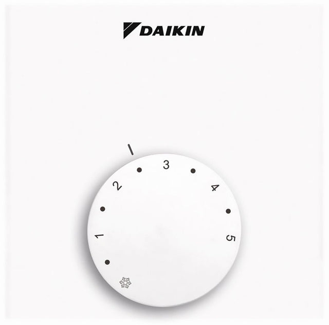 DAIKIN Raumregler Draht 230 V Für Heizen oder Kühlen,flache Ausführung, EKWCTRAN1V3