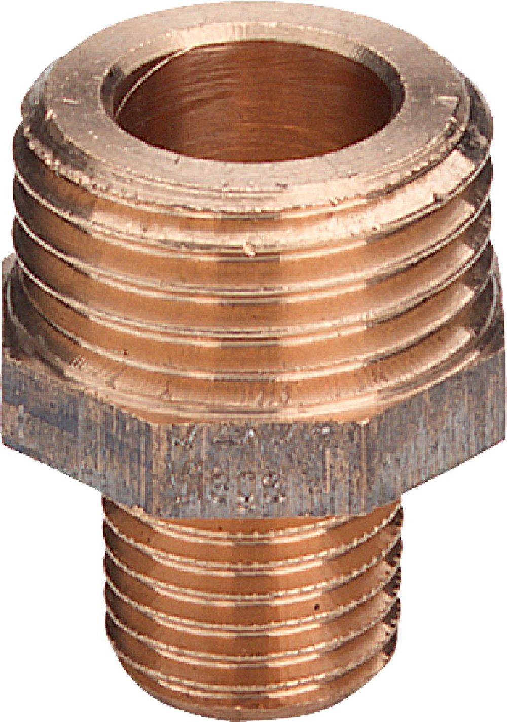 Viega Übergangsnippel, R 3/8, G 1/2 Rotguss oder Siliziumbronze, verchromt Modell 3247, 458874