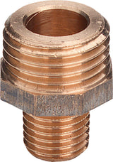 Viega Übergangsnippel, R 3/8, G 1/2 Rotguss oder Siliziumbronze, verchromt Modell 3247, 458874