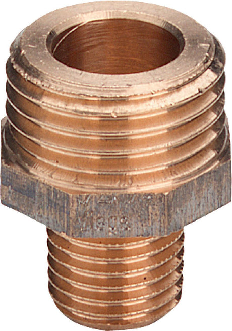 Viega Übergangsnippel, R 3/4, G 1 Rotguss oder Siliziumbronze, verchromt Modell 3247, 448196