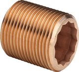 Viega Langnippel, G 1, L 80 Rotguss oder Siliziumbronze Modell 3535, 319236
