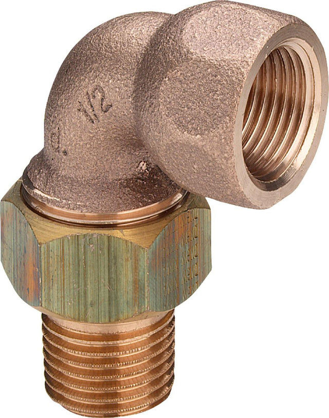 Viega Verschraubung, R 1/2, Rp 1/2 Rotguss oder Siliziumbronze Modell 3098, 145804