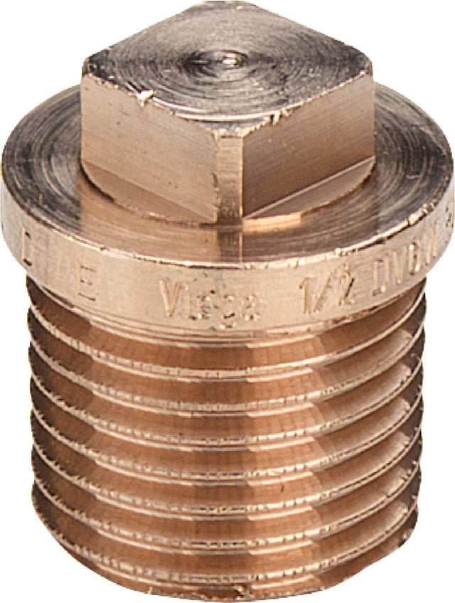 Viega Stopfen, R 3/8 Rotguss oder Siliziumbronze Modell 3290, 320096