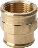 Viega Reduziermuffe, Rp1 11/2, Rp2 3/4 Rotguss oder Siliziumbronze Modell 3240, 271879