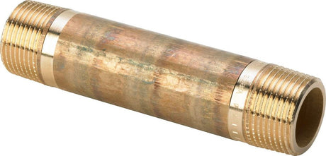 Viega Langnippel, R 1, L 50 Rotguss oder Siliziumbronze Modell 3530, 650971
