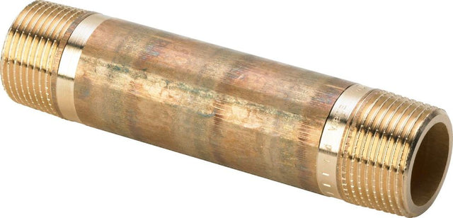 Viega Langnippel, R 3/4, L 110 Rotguss oder Siliziumbronze Modell 3530, 650964
