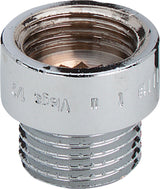 Viega Hahnverlängerung, G 3/4, L 100 Rotguss oder Siliziumbronze, verchromt Modell 3526, 447366