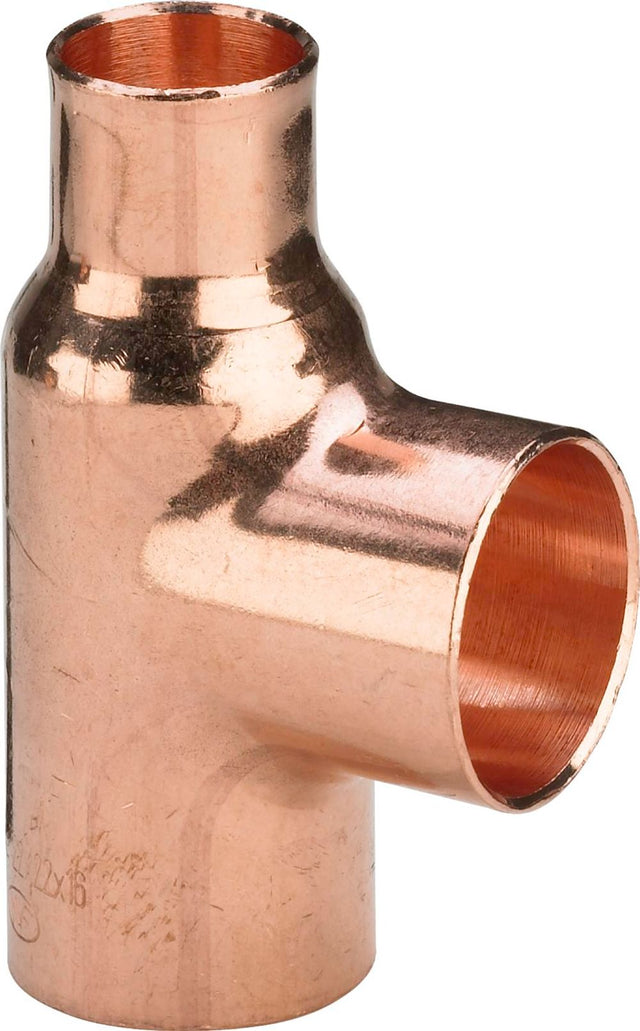 Viega T-Stück, d1 28, d2 18, d3 18 Kupfer Modell 95130, 114947
