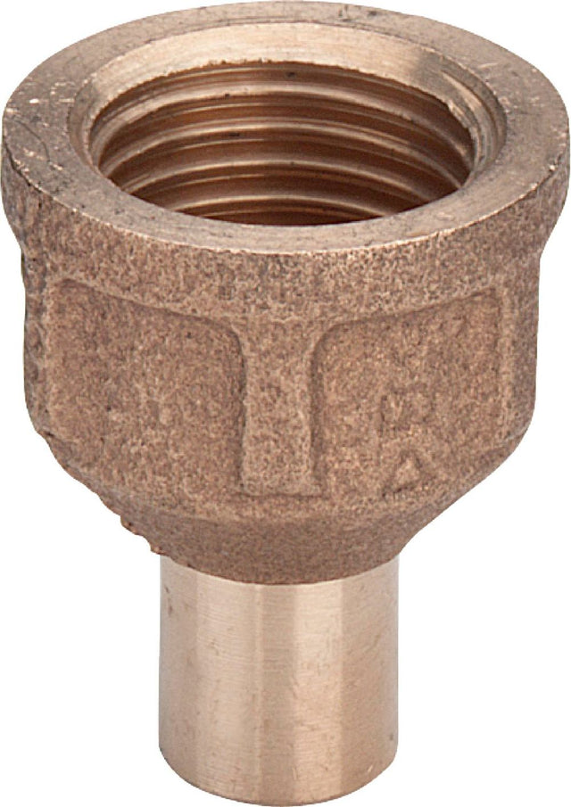 Viega Einsteckstück, d 12mm, Rp 3/8 Rotguss Modell 94246G, 117917