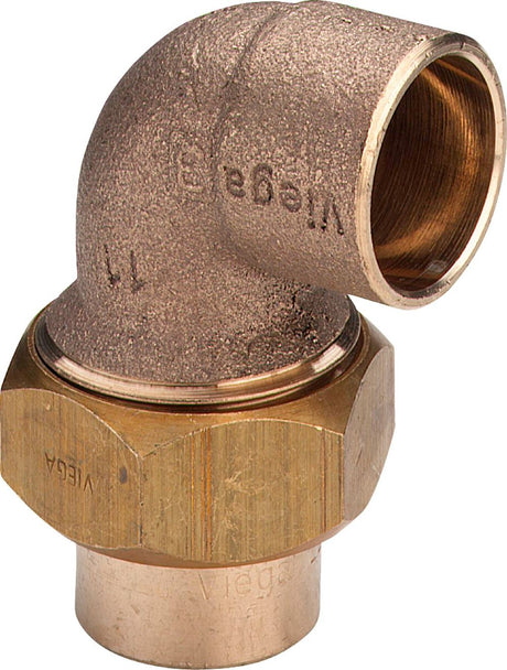 Viega Übergangsverschraubung 90 Grad, d 28mm Rotguss Modell 94096, 146368
