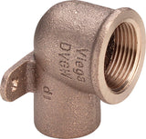 Viega Wandscheibe, d 22mm, Rp 3/4 Rotguss Modell 94472G, 113490