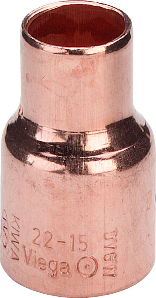 Viega Reduziermuffe, d1 22, d2 12 Kupfer Modell 95240, 110758