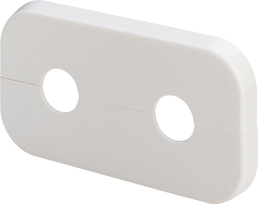 Viega Sanfix Fosta Doppelrosette, L 110, B 60, H 10 Modell 1079.3, 351748