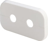 Viega Sanfix Fosta Doppelrosette, L 110, B 60, H 10 Modell 1079.7, 264581