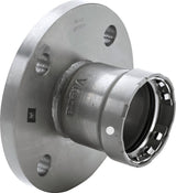 Viega Megapress S-Flanschübergang, DN 32, n 4 Stahl unlegiert, Zink-Nickel-Beschichtung Modell 4359.6, 770891