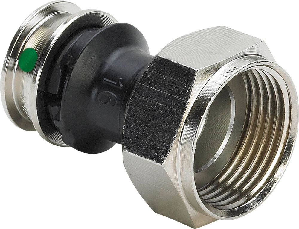 Viega Raxinox-Anschlussverschraubung, d 16mm, G 1/2 Stahl nichtrostend Modell 4463, 724269