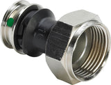 Viega Raxinox-Anschlussverschraubung, d 20mm, G 3/4 Stahl nichtrostend Modell 4463, 724283