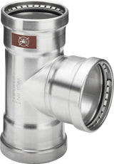 Viega Temponox XL-T-Stück, d1 76,1, d2 35, d3 76,1 Stahl nichtrostend Modell 1718XL, 810689
