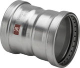 Viega Temponox XL-Muffe, d 88,9mm Stahl nichtrostend Modell 1715XL, 809164