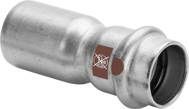 Viega Temponox-Reduzierstück, d1 18, d2 15 Stahl nichtrostend Modell 1715.1, 809331