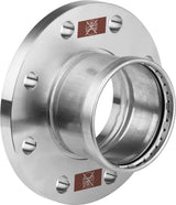 Viega Temponox XL-Flanschübergang, DN 65, d 76,1mm, n 8 Stahl nichtrostend Modell 1759XL, 811174
