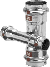 Viega Temponox-Kreuzstück, d1 28, d2 15 Stahl nichtrostend Modell 1748, 812577