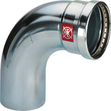 Viega Prestabo XL-Bogen 90 Grad, d 108,0mm Stahl unlegiert, verzinkt Modell 1116.1XL, 597672