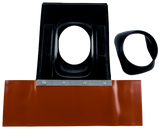 Wolf Universalpfanne Schrägdach 25-45Gr schwarz, 1720204