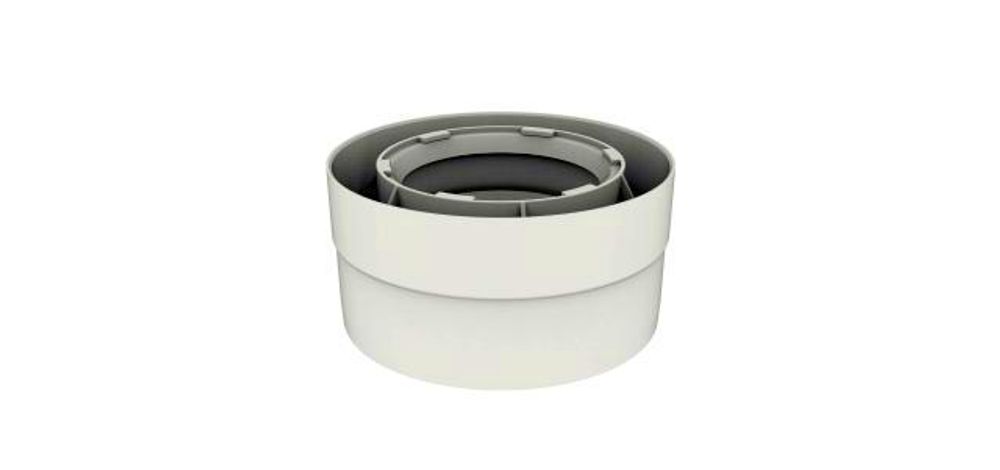 Wolf Abgas-Anschlussadapter für CGB-2-38/55, 1731795