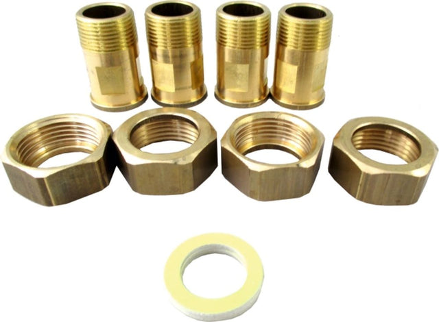Wolf Anschluss-Set Fittings 2 Schraubanschluß (Ms AG), für SL-78.., 2071985