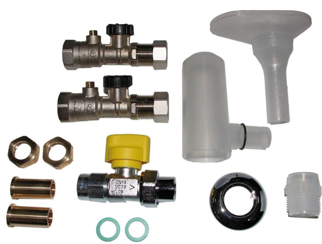 Wolf Anschluss-Set CGS-2 AP inkl. KFE-Hahn und therm. Sicherung, 2072338