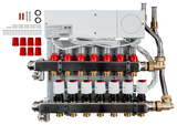 Wolf Heizkreisverteiler mit Regler CUC 7 Heizkreise, UF-Control 230V, 2072447