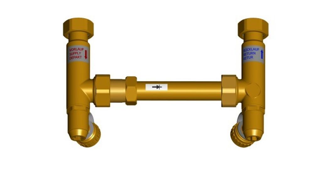 Wolf Anschluss-Set Überströmbrücke für CGB-2-38/55, 2075062