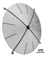 Wolf Ausblasgitter Ventilator für CHA (inkl. Schrauben), 2139629