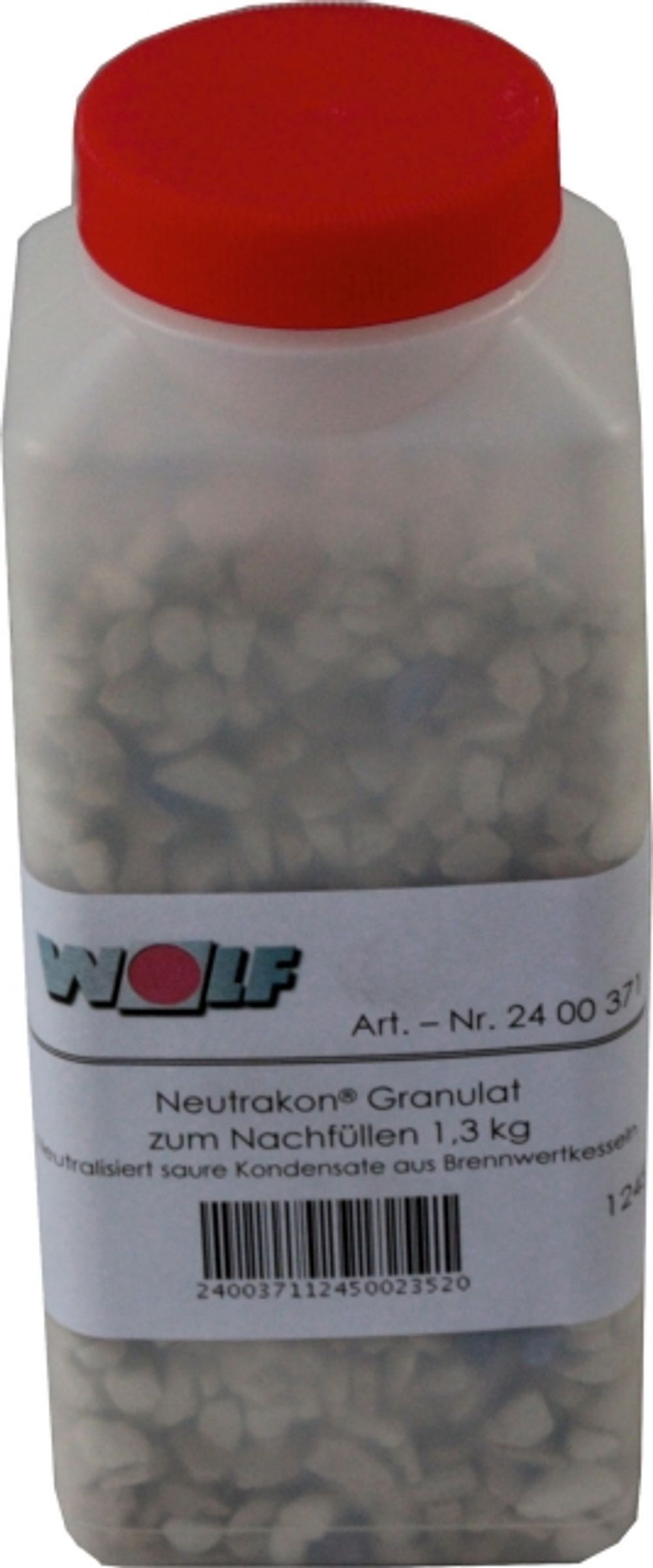 Wolf Neutralisationsgranulat 1,3kg Nachfüllpackung, Gasbrennwert, 2400371
