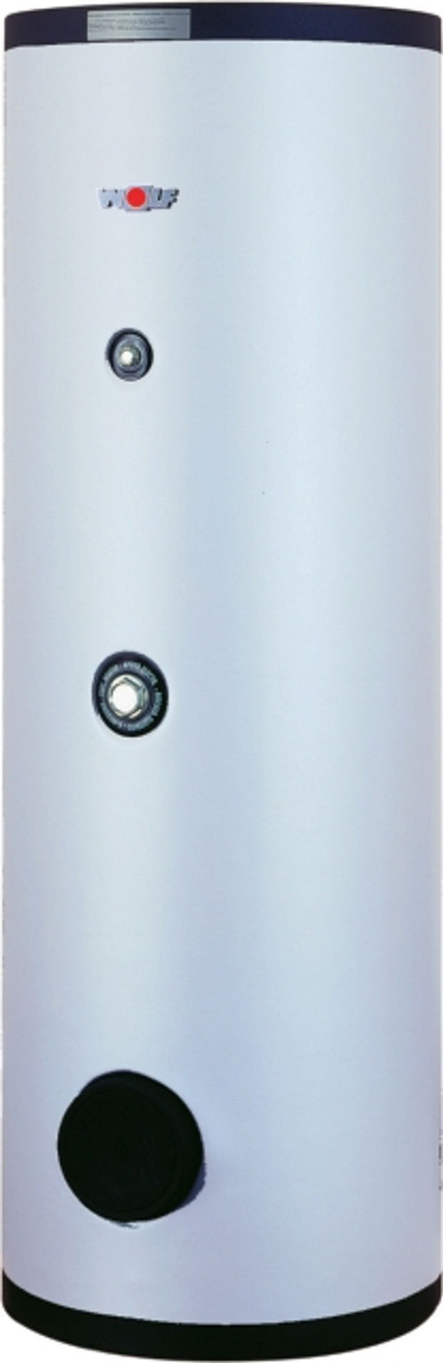 Wolf Warmwasserspeicher SE-2-400 silber, mit Doppelschicht-Emaillierung, 2444165