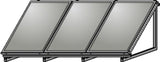 Wolf AluFlex-U Aufstellgerüst Hochformat für 3 Kollektoren F3-1-1/CFK-1, 2484084