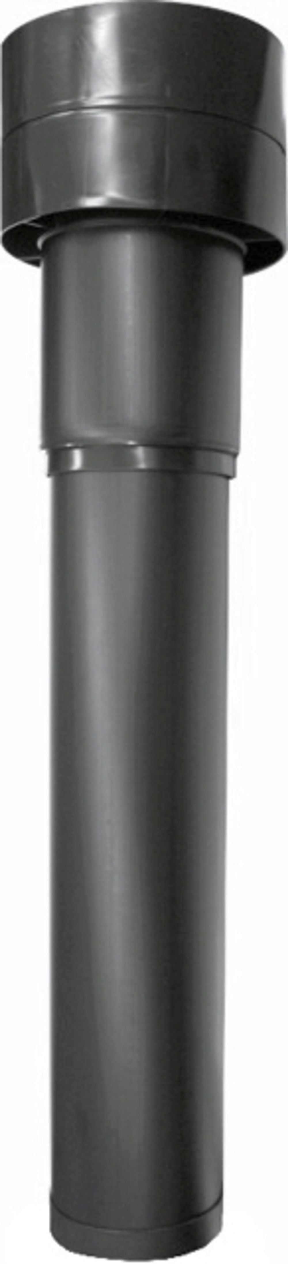 Wolf Dachdurchführung DN125 isoliert, L:1159mm, schwarz, für CWL, 2575801