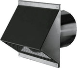 Wolf Wandhaube DN180 Farbe: schwarz, für CWL, 2575808