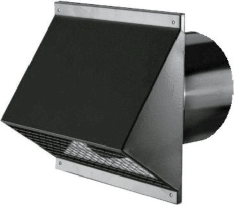 Wolf Wandhaube DN180 Farbe: schwarz, für CWL, 2575808