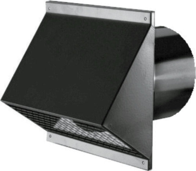 Wolf Wandhaube DN180 Farbe: schwarz, für CWL, 2575808