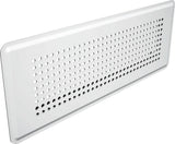 Wolf Bodengitter 350x130mm weiß für flex. Kanalsystem 50x100, für CWL, 2576175