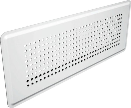Wolf Bodengitter 350x130mm weiß für flex. Kanalsystem 50x100, für CWL, 2576175