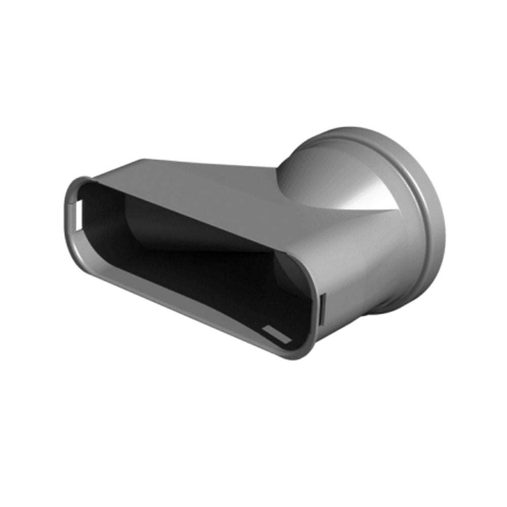 Wolf Adapter Flachkanal 50x140 zum Anschluß an Luftverteiler, 2577600
