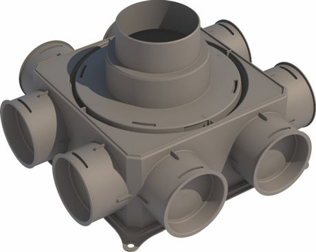 Wolf Luftverteiler Flach mini 8-75 für CWL, 2577835