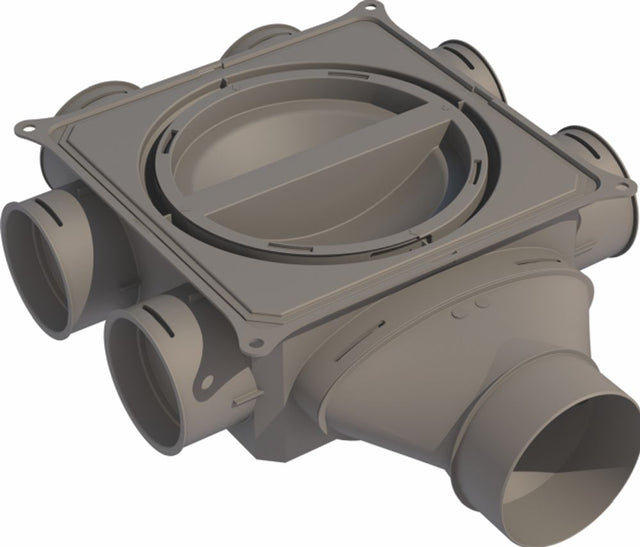 Wolf Luftverteiler Flach mini 6-75 für CWL, 2577836