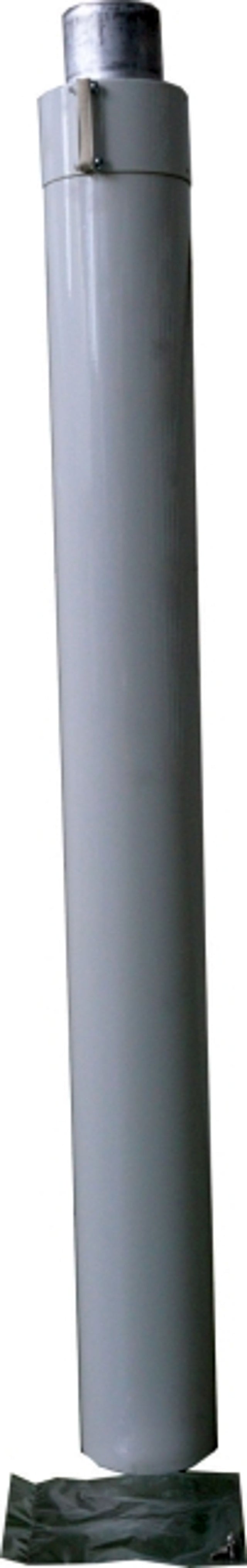 Wolf Luft-/Abgasrohr DN63/96 L:912mm weiß, 2600126