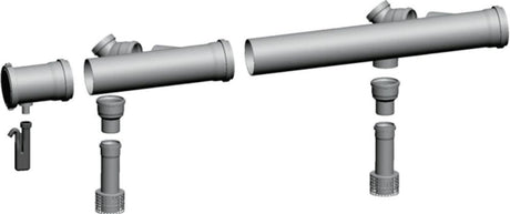 Wolf Grundbausatz DN110/160 raumluftabhängig, für CGB-35/50, 2651308
